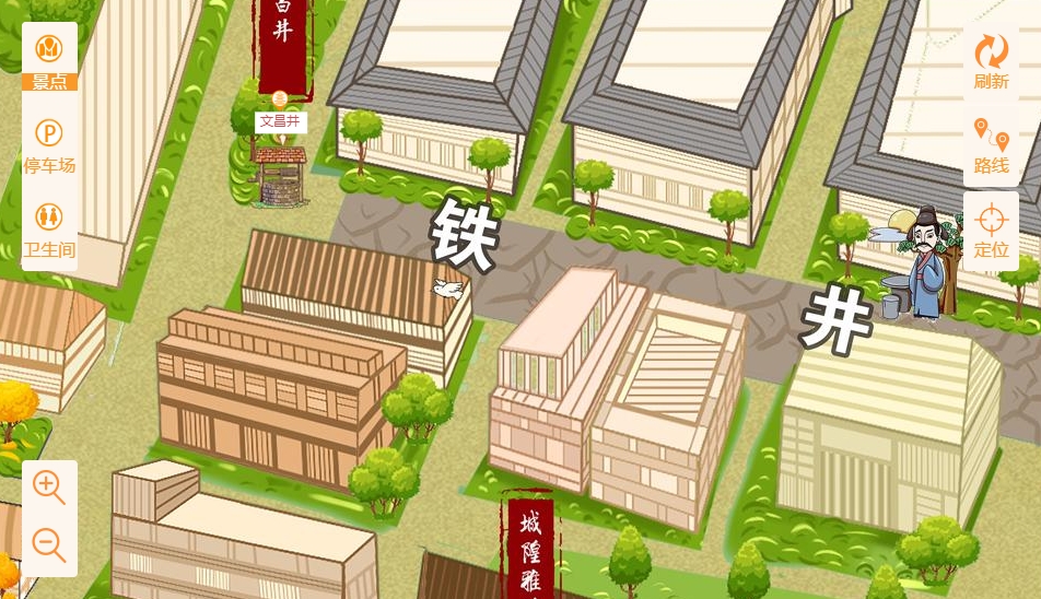 睢阳智慧景区：手绘地图与语音导览的完美融合